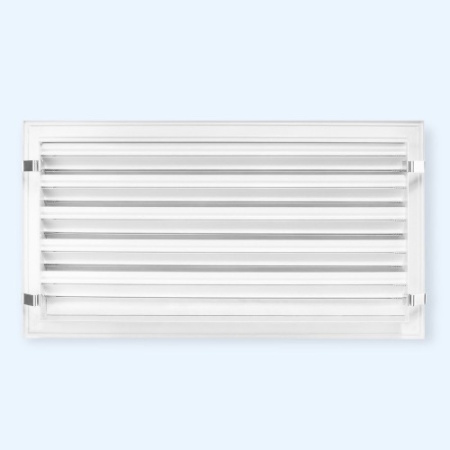 SA 400*400 Shuft алюминиевая решетка для наружной установки